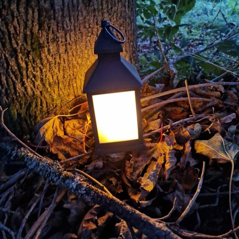 LED Laterne Windlicht Outdoor – Ghost Town