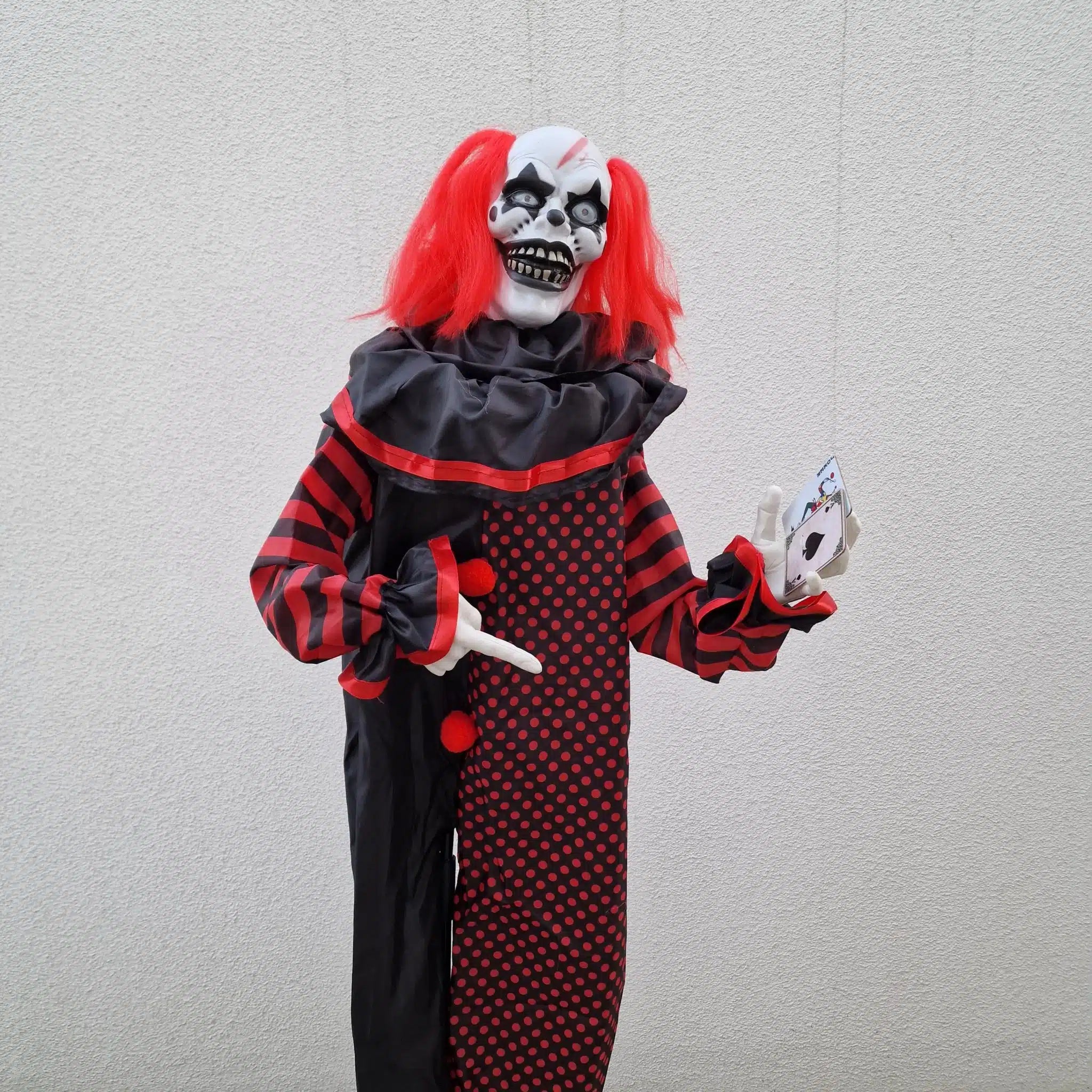 Halloween Pop-Up Horror Clown Alfons mit 2 Köpfen