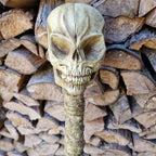 Totenkopf Gehstock Hexen/Voodoo Meister image 0