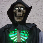 Gigantisches animatronic Skelett mit LCD Augen image 0
