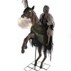 Reitender Höllen Tod Halloween Animatronic image 1