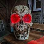 Halloween-Deko Riesen Skelettschädel image 1