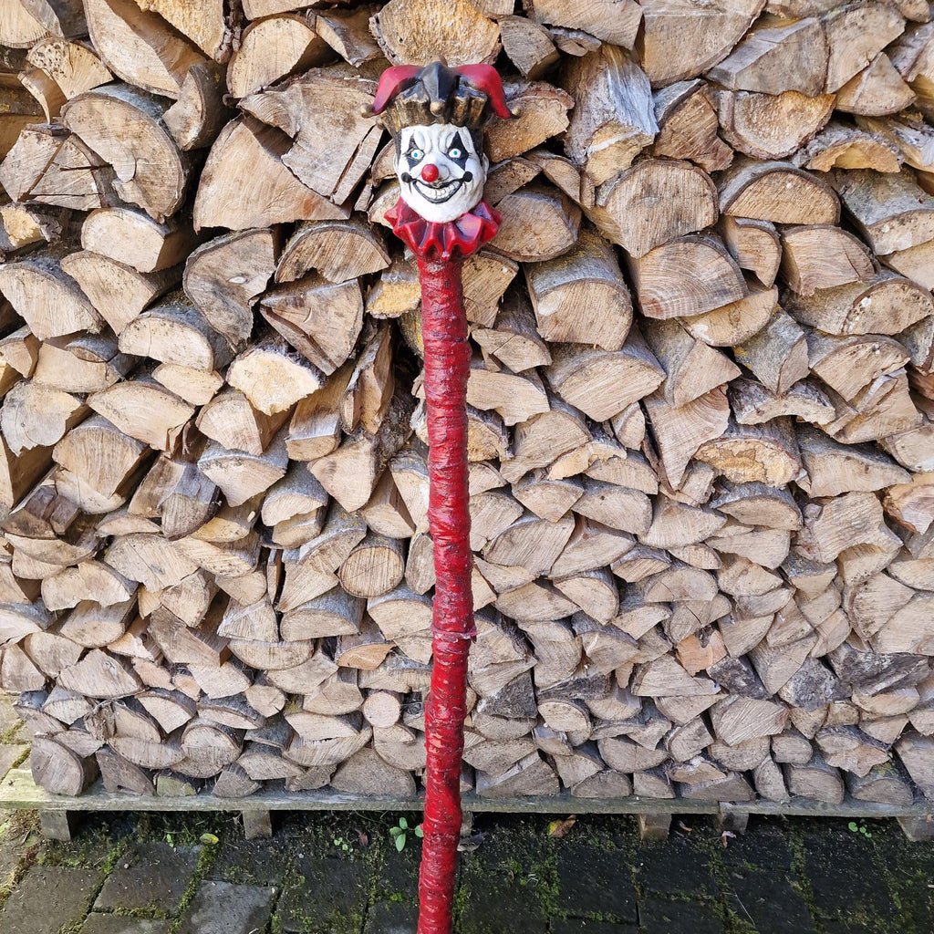 Clowns Kopf Gehstock image 1