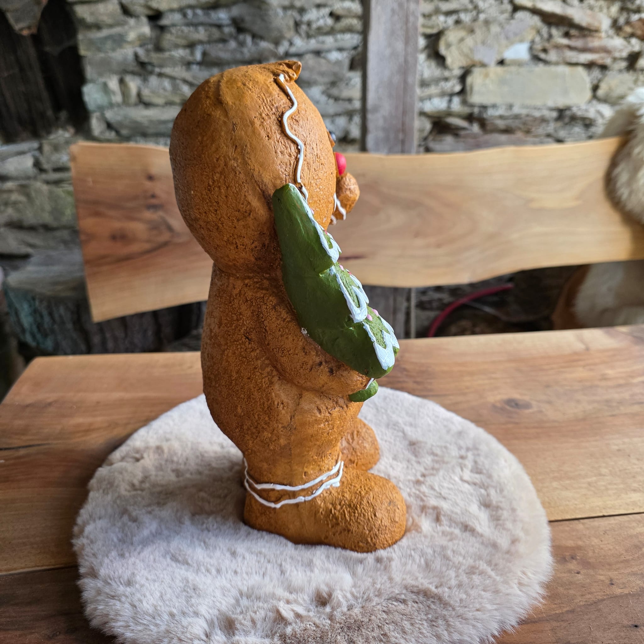 Lebkuchenmann Bruno mit Tannenbaum – weihnachtlicher Blickfang