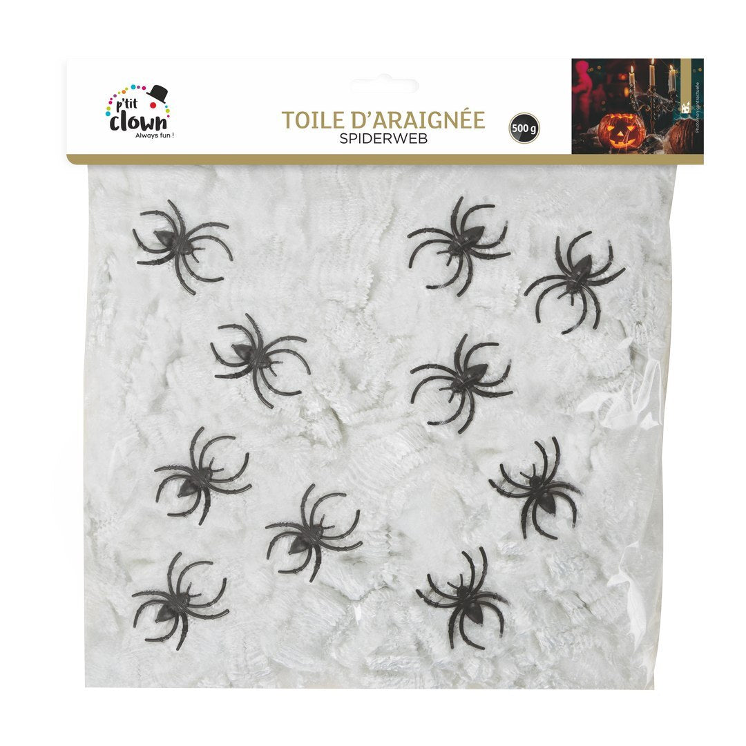 Halloween Spinnennetz 500g