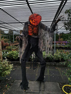 animatronic Glühender Horror Kürbismann image 0