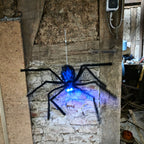 Animatronic Riesenspinne – 80 cm mit Bewegung, Licht & Sound