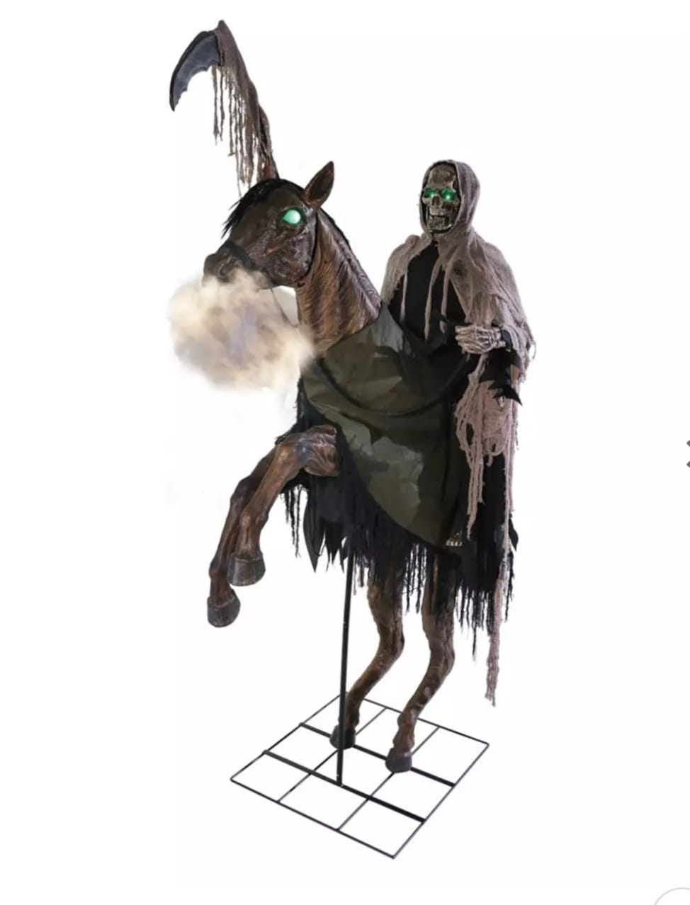 Reitender Höllen Tod Halloween Animatronic image 0