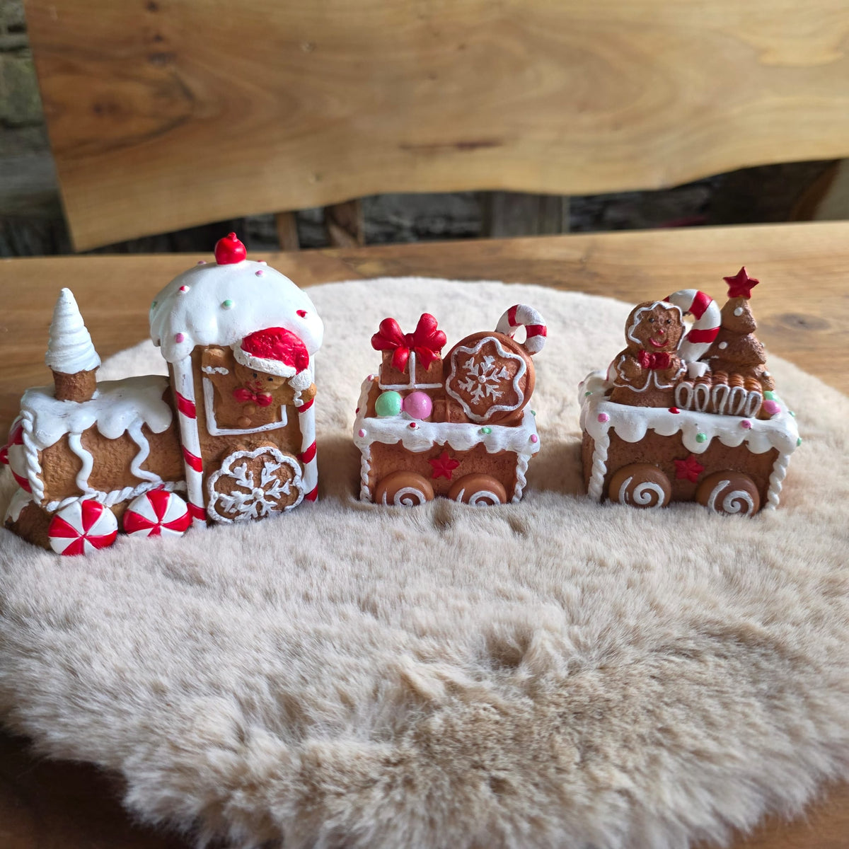 Christmas Lebkuchen-Zug – süße Weihnachtsdeko