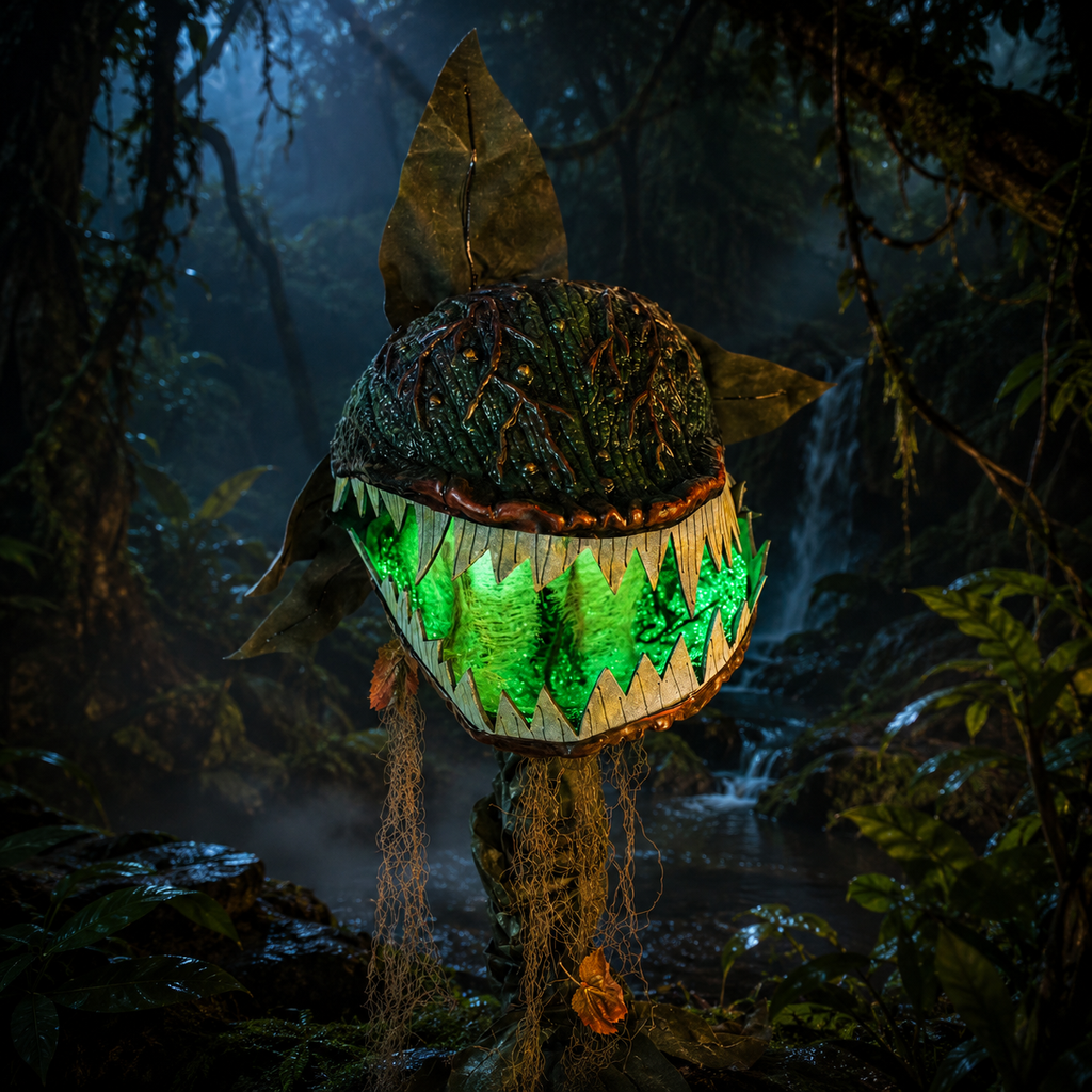 Fleischfressende Pflanze 205 cm animatronic