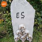 Grabsteindeko mit NEU-Stern-Badge