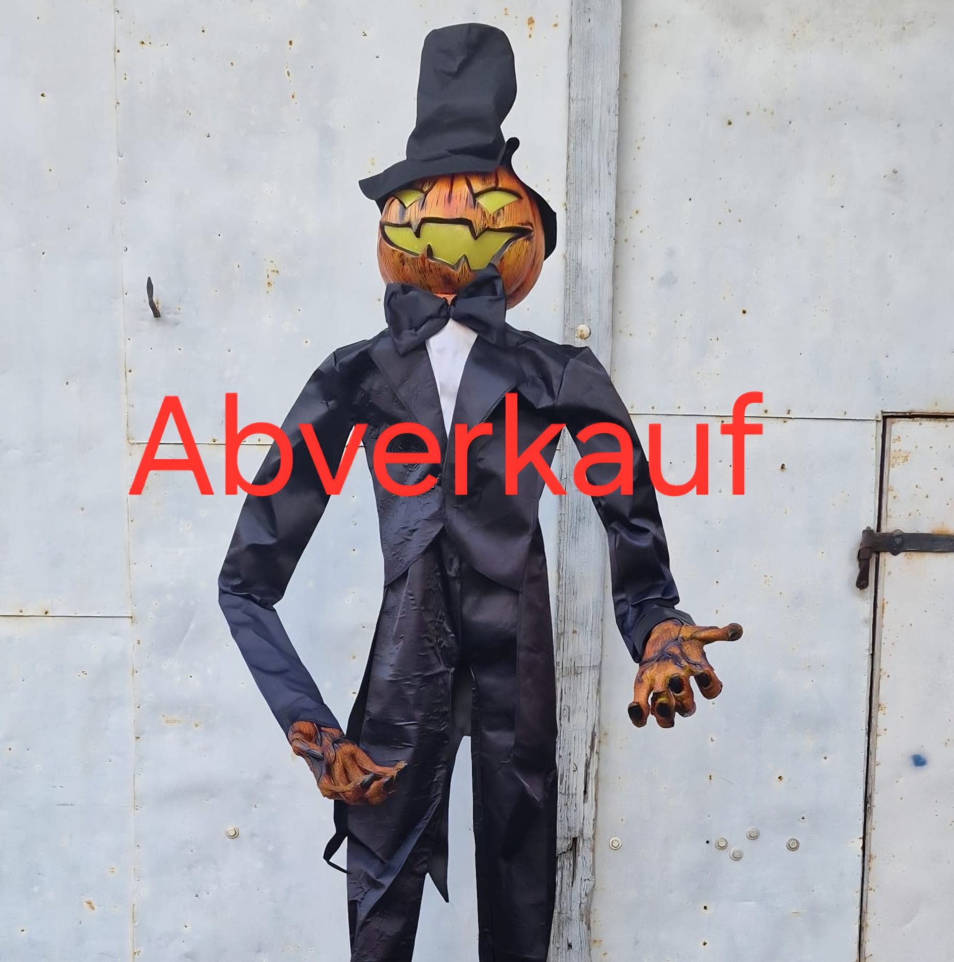 Animatronic gigantischer Kürbismann Joe " Abverkauf"