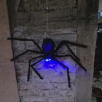 Animatronic Riesenspinne – 80 cm mit Bewegung, Licht & Sound