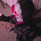 Springender Vampir Marco – Rot leuchtende Augen, Licht & Sound