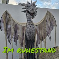 animatronic Feuerdrache Viserion