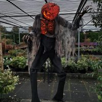 animatronic Glühender Horror Kürbismann
