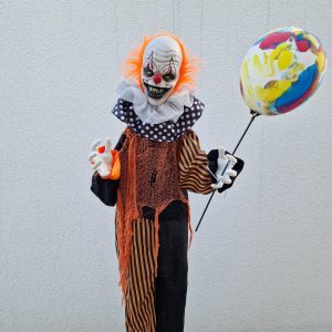animatronic Jahrmarkt Clown Curby