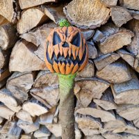 Jack O´Lantern Kürbis Stab