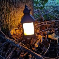 LED Laterne Windlicht Outdoor