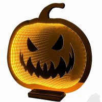 LED Kürbis Lichter Meer Illusion Lampe 30cm