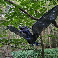 Fliegender Drache animatronic 130cm
