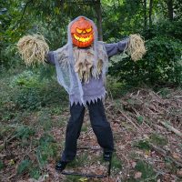 Animatronic Vogelscheuche Harry – 189 cm purer Halloween-Grusel